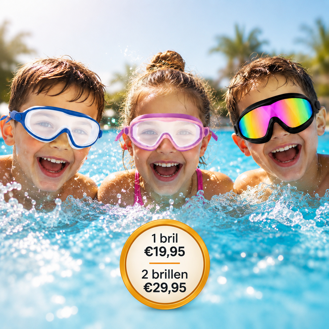 ClearDive Zwembril - Klik vast, duik en zie alles scherp